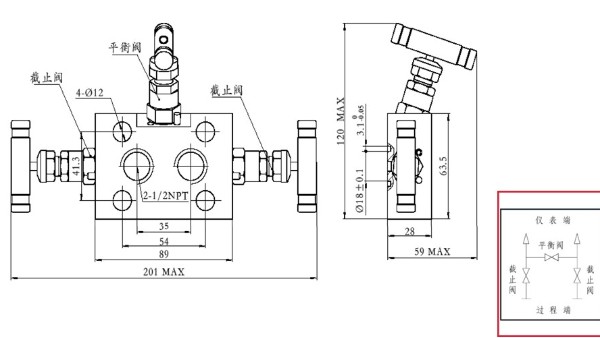 三閥組工作原理分解圖圖片-三閥組原理圖